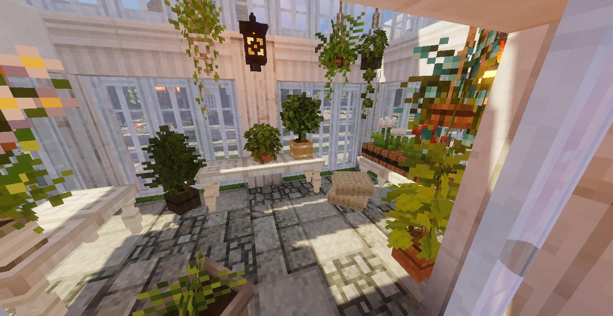 Missghouls Just A Quiet Little Greenhouse D 3 Minecraft Mizunos16craft Mizunoscit