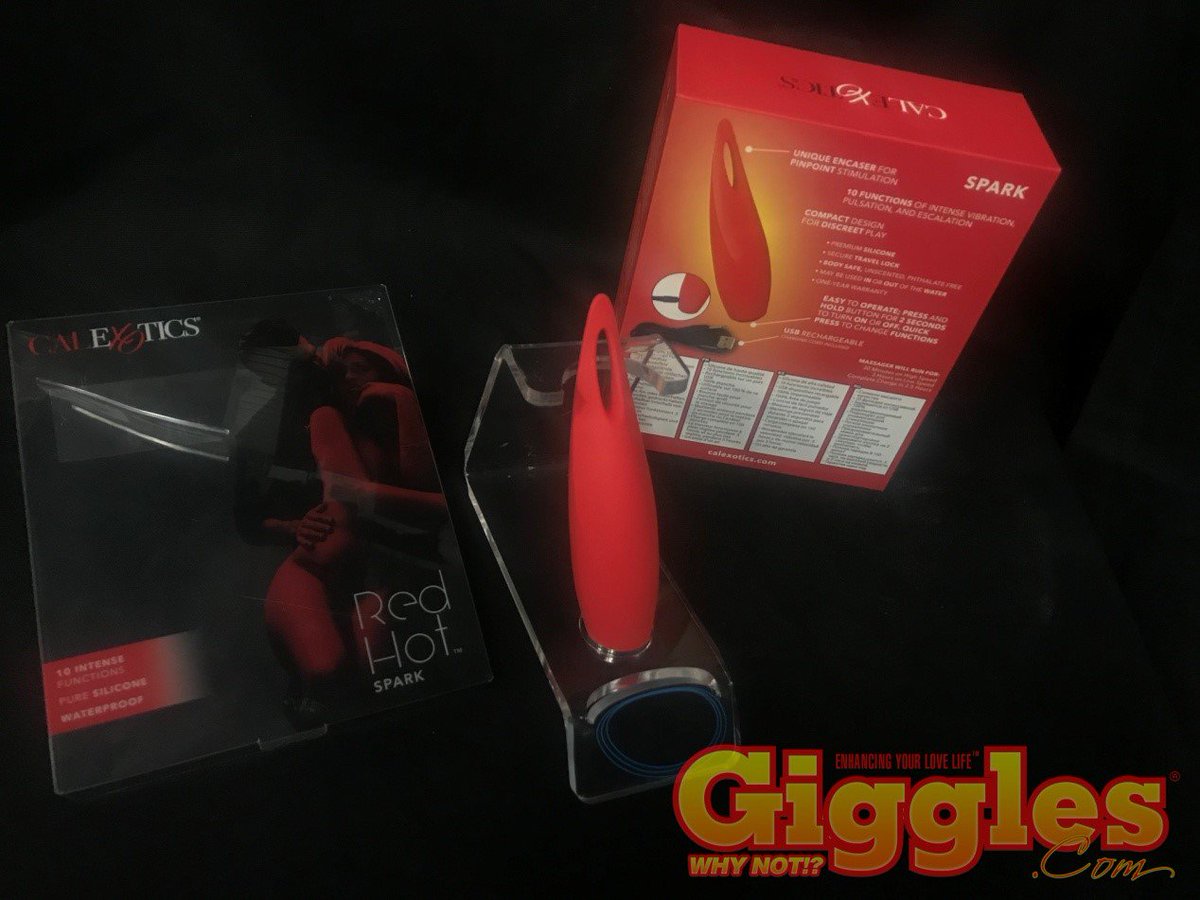 ShopGiggles's tweet image. Intense pleasure! RED HOT SPARK! Pure silicone, waterproof and 10 intense settings. Grab one and spark up.
#redhotspark #adultmassage #intensevibes