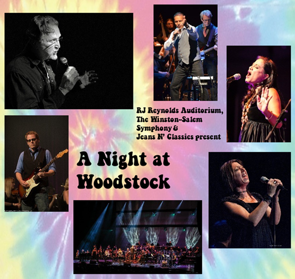 RJR_Auditorium's tweet photo. Come join #RJR_Auditorium for "A Night at Woodstock" as we welcome back Jeans N Classics w/the @wssymphony on Saturday May 11 at 7:30PM. For general &amp; ticket info visit https://t.co/JUj2HMCJEe @wsfcs @Rjrarts #WXII #myfox8 #ABC45TV https://t.co/uFd0ClZef1