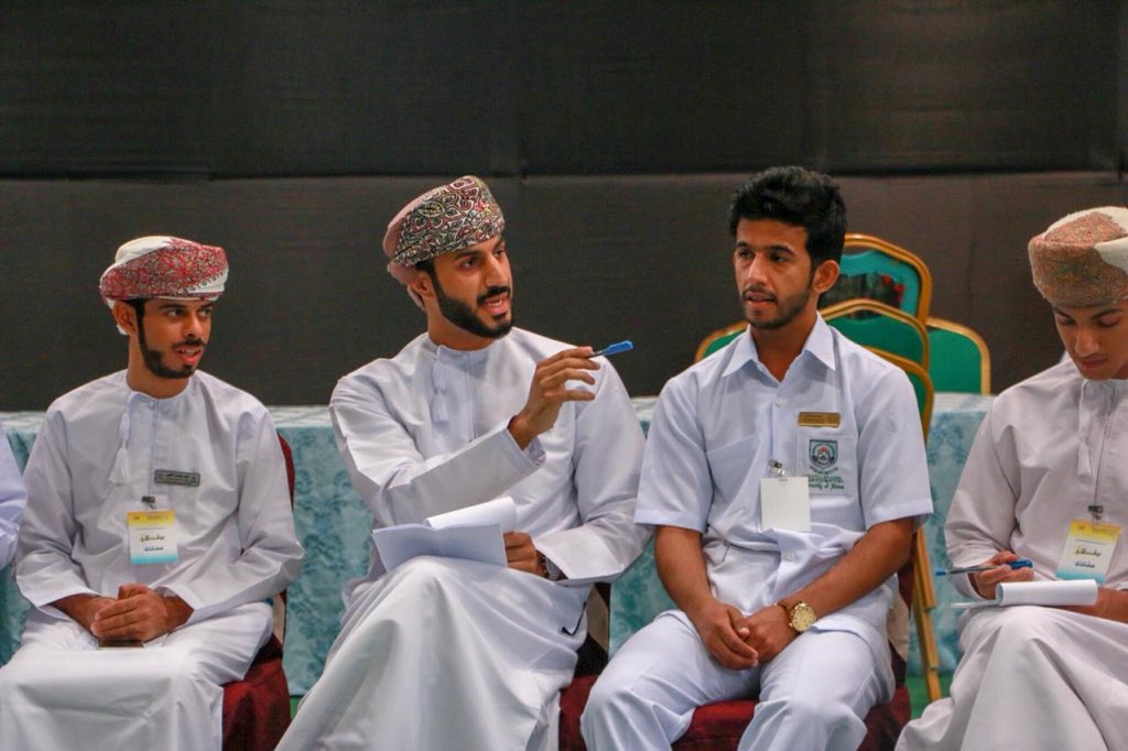 ٢٣/ إبريل/ ٢٠١٩م، 
المجلس الاستشاري الطلابي بجامعة نزوى يقيم ملتقى المجالس الاستشارية الطلابية الثاني بعنوان "توقّد.. من خضم المُشكلات حلٌ يضاء" ضمن فعاليات الموسم الثقافي الخامس عشر والذي أتى بعنوان "الإنماء الطلابي ثروة لا تنضب".
