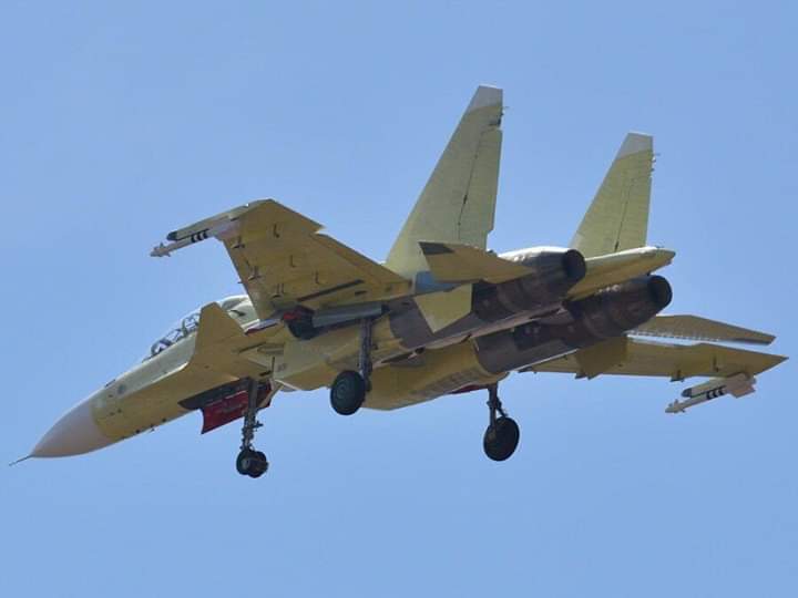 VinodDX9's tweet photo. Just found.
#Mtanmar Su-30SME conducts maiden flight.
Welcome to Sukhoi family https://t.co/IDROae3iGJ
