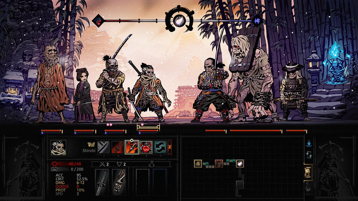 lexipkofe's tweet photo. Here's a tribute to @RedHookStudios and @fromsoftware_pr, for delivering such inspirationnal works of art... always wrapped in the most lethal art directions.

Now, please enter Ashina Heroes...

@DarkestDungeon @sekirothegame https://t.co/lPVFTxJ6rX