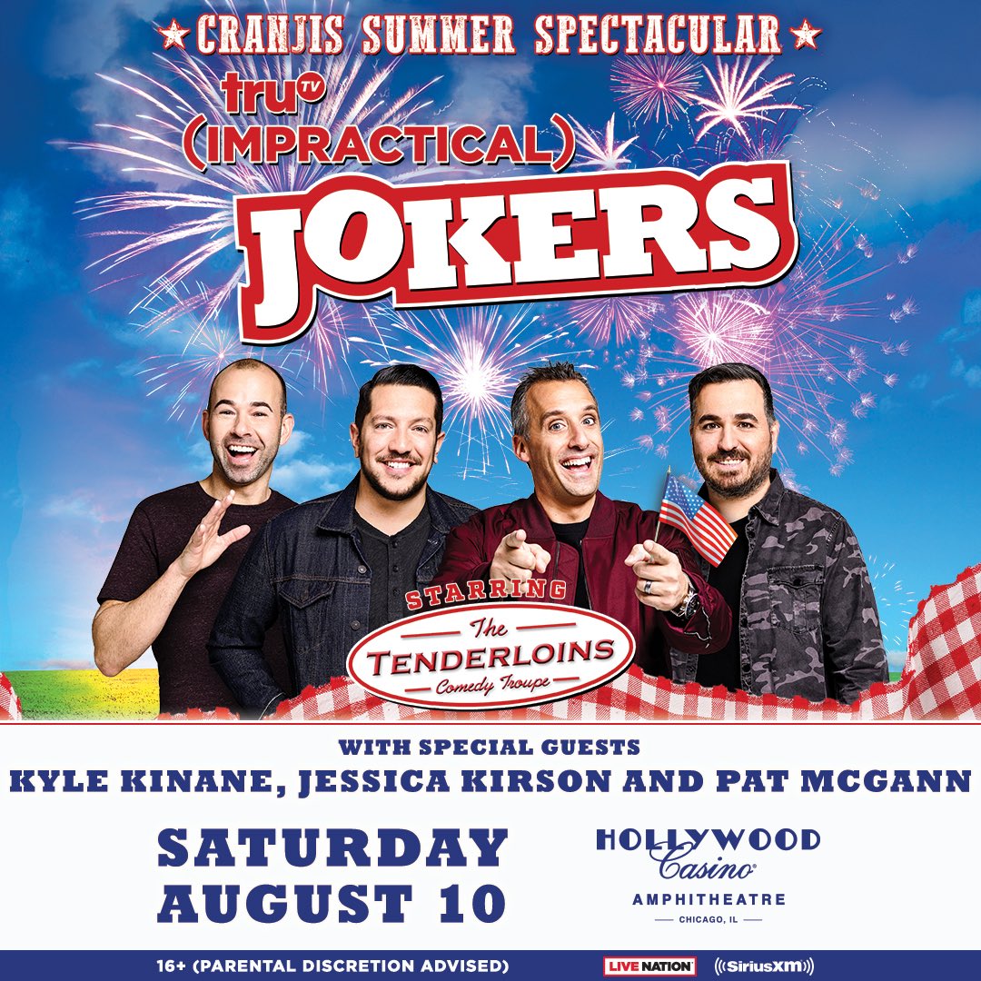 thetenderloins's tweet photo. ANNOUNCING some very special guests joining the guys for their CRANJIS SUMMER SPECTACULAR shows! Everyone welcome @NateBargatze &amp; @TaylorTomlinson (Aug 9) @KyleKinane, @JessicaKirson &amp; @McGannPat (Aug 10) and @JimBreuer, @SarahTiana &amp; @JoshJohnson (Aug 11) https://t.co/yAHNw0Cmwk https://t.co/sxjlBWFpt0
