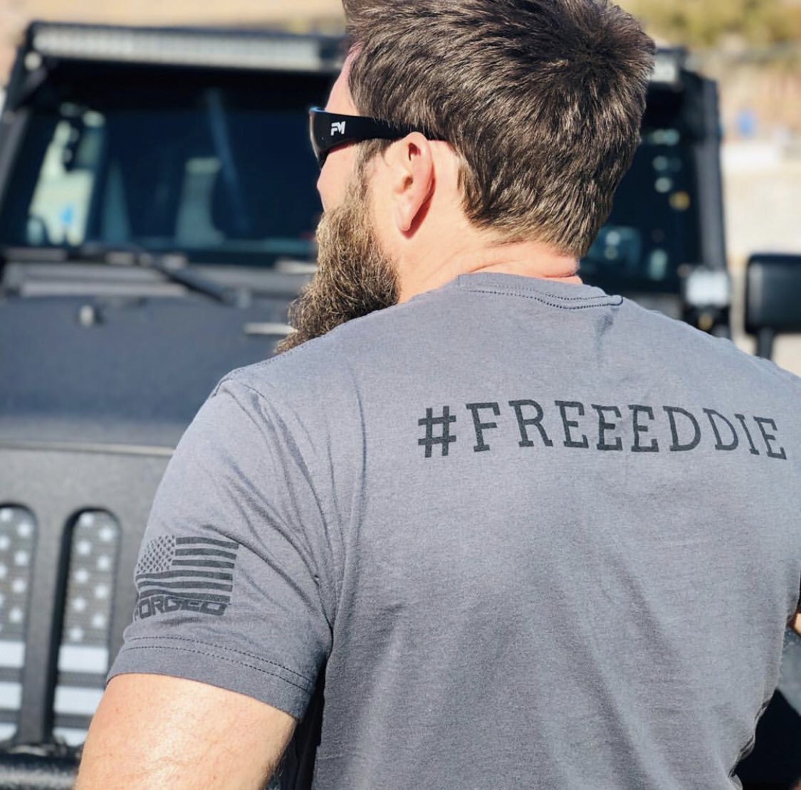 forgedclothing's tweet photo. Only a handful of #FreeEddie shirts left in each size! Order from https://t.co/PF9GL9cftX today and show your support for Chief Eddie Gallagher and his family! 🇺🇸
__
#lltrb #justiceforeddie #teamgallagher #eddiegallagher #usnavyseals #navyseals #forged #forgedclothing #iamforged https://t.co/RHQUTdn1Jg