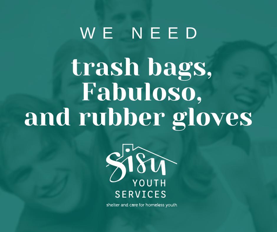 SisuYouth's tweet photo. We're in need a few supplies to help keep the shelter fresh and clean. Can you help? Donations can be dropped off Sunday, Monday and Wednesday from 4-7 pm, or Saturday from 11 am-2 pm. Thanks! #EndYouthHomelessness #EndYouthHomelessnessOKC #OKC #OKCCommunity https://t.co/QOr7K7Wv4d