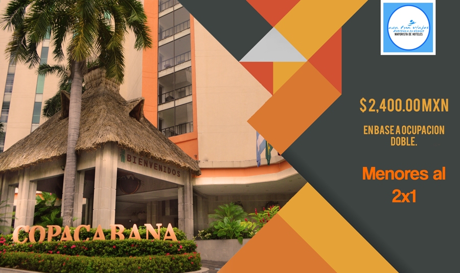 AcaFunViajes's tweet photo. ¡Finaliza tus #Vacaciones con las mejores tarifas!

Aprovecha esta súper promoción del 21 al 27 de Abril, 2019.
Llámanos (744) 481 15 13 / 481 17 68.

#Acapulco https://t.co/SCkM71AWka