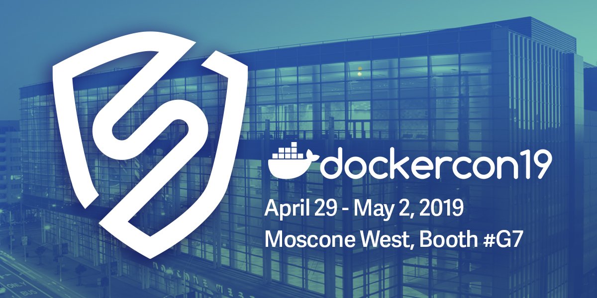 signalsciences's tweet photo. We'll be at @DockerCon 2019! Be sure to stop by booth G7 to learn more about who we are. The event takes place April 29th. See you there! #DockerCon https://t.co/UuWdgucs0k