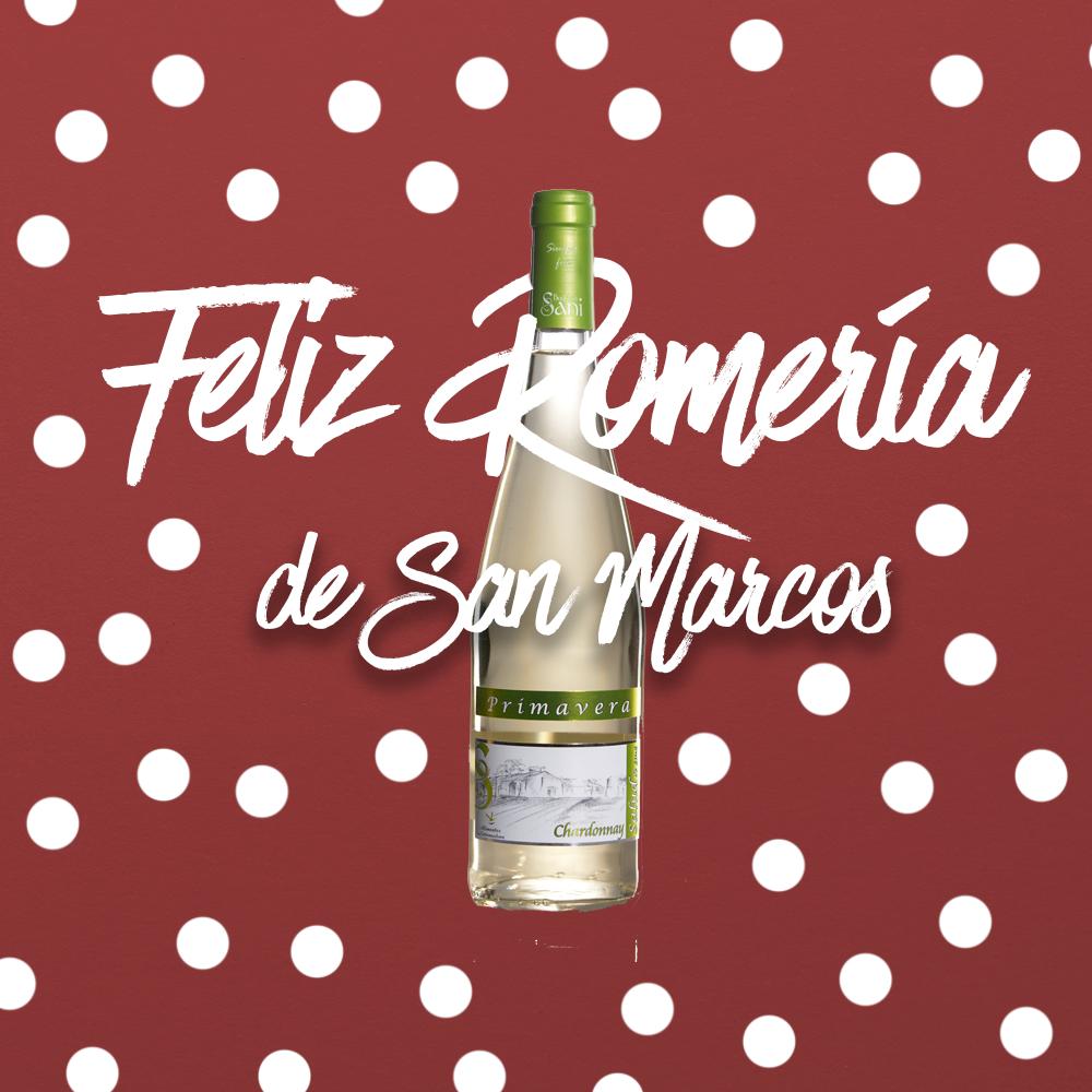 En Primavera y con primavera. Feliz Romería de San Marcos. Hoy queremos enseñaros una de las fiesta que más nos gustan, ya que de todas sus sonrisas y alegrías nace el más puro espíritu de Bodegas Sani.