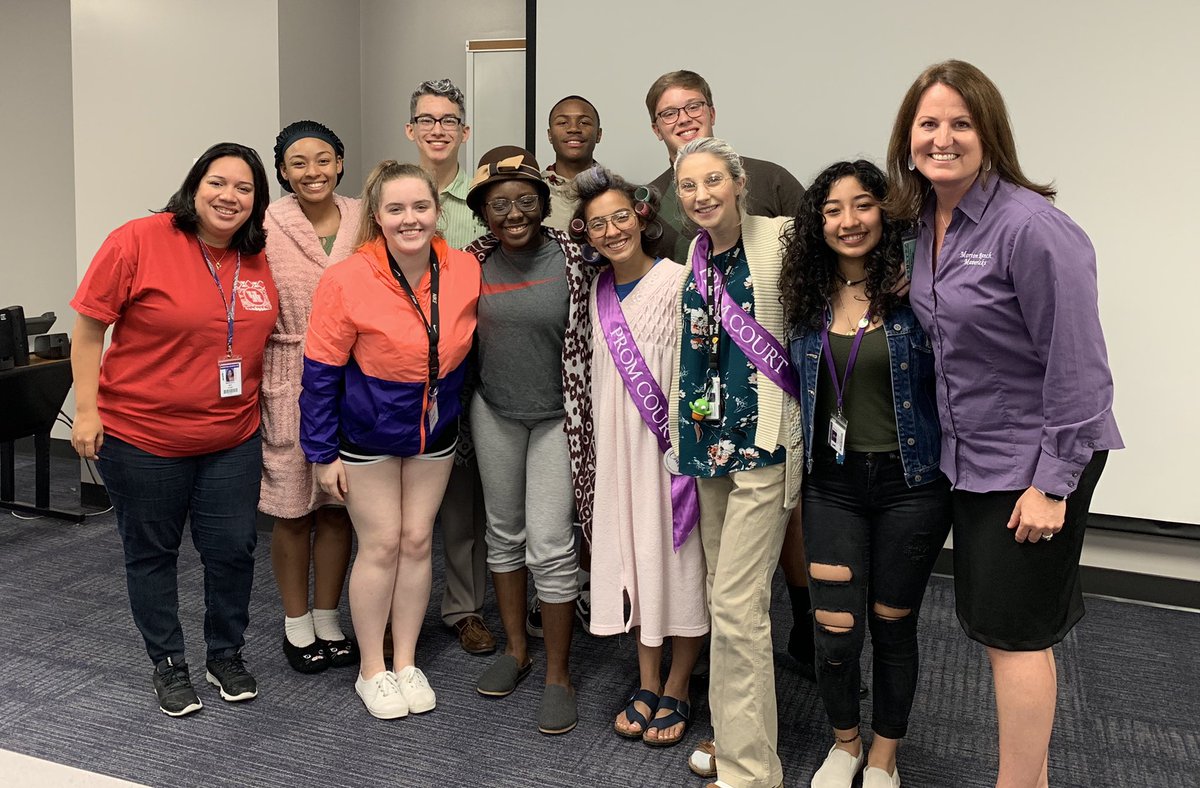 Thank you <a href="/mrhsclass19/">MRHS SENIORS</a> for your service to <a href="/MRHSMavericks/">Morton Ranch HS</a> as members of PCN!  You are one of the best parts of my job! 💜#studentvoice #ilovemortonranch