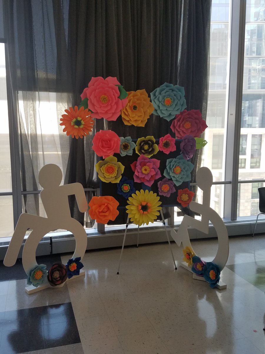 CUNYAccessCon's tweet photo. Thank you to the students of @CUNYSPS for this wonderful pop-up museum with exhibits in honor of Disability Awareness Month! #accesscon2019 https://t.co/JkfKnVmQWf