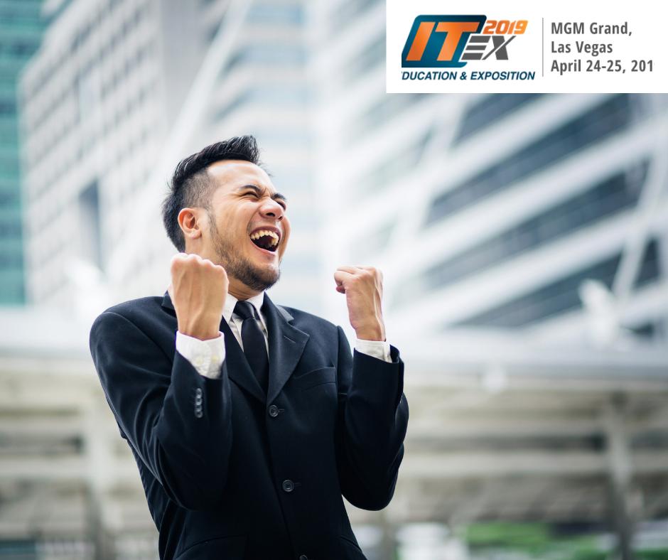 itex_show's tweet photo. Today is the first day of ITEX! We hope to see you all there! #ITEX2019 #OwnTheOffice #SmartOffice #ITEXShow #Vegas https://t.co/vIfRjfLBEG https://t.co/9IY80WxAVR
