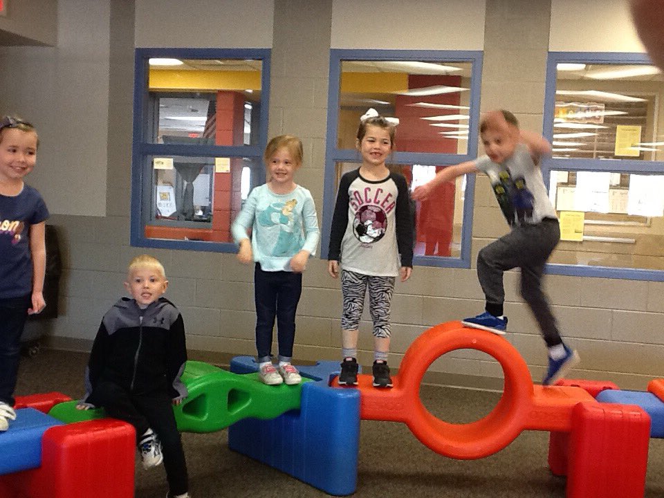 Thank you Parent Advisory Board for the awesome equipment for the BigRoom!😃