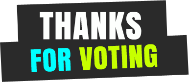 24.04.2019: मतदान करने के लिए आपका धन्यवाद।