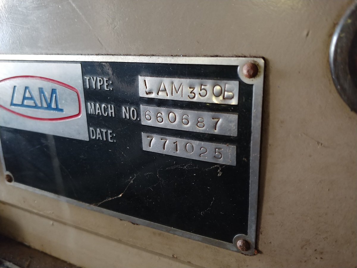 ThoughtBombD's tweet photo. @jeremy_fielding Like I haven't obsessively taken pictures of it already.... 😉 Looks like 1977, i thought it was older.... Ha! https://t.co/NTKruXIHL8