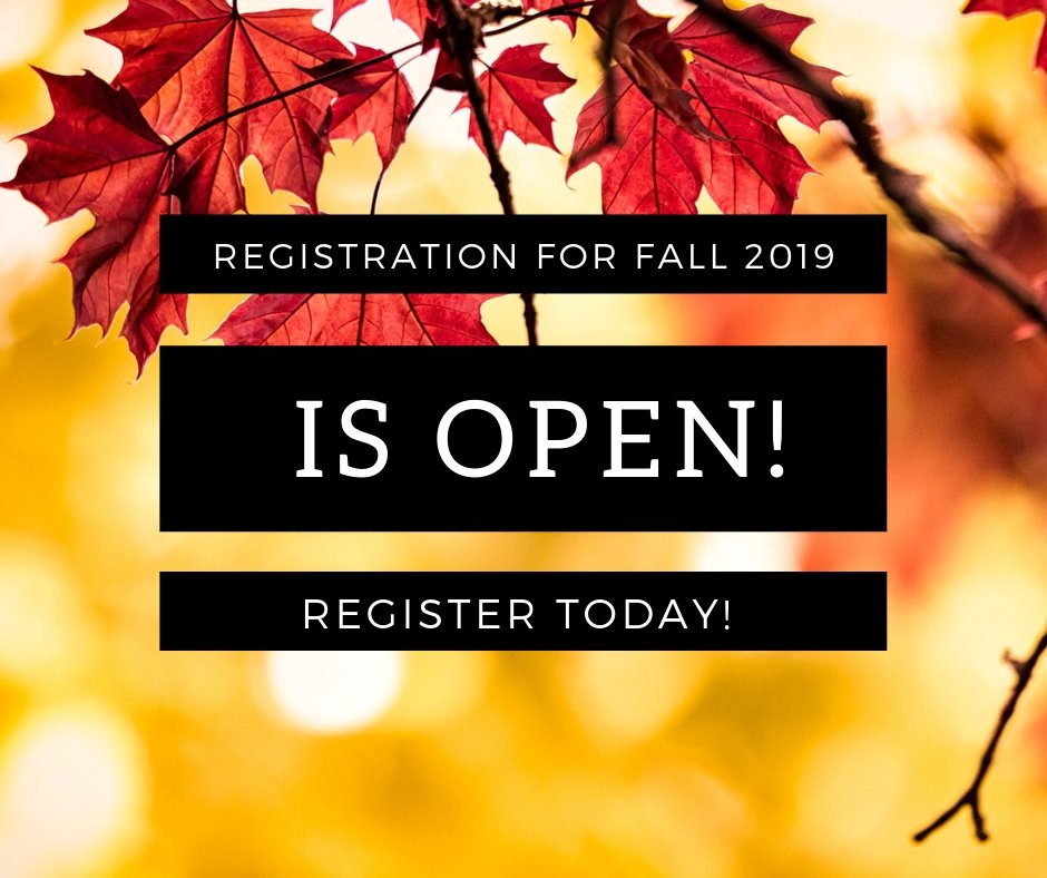 Are you registered for Fall 2019?!?! 

#Sunypoly #COAS #Register <a href="/SUNYPolyInst/">SUNY Polytechnic Institute</a>