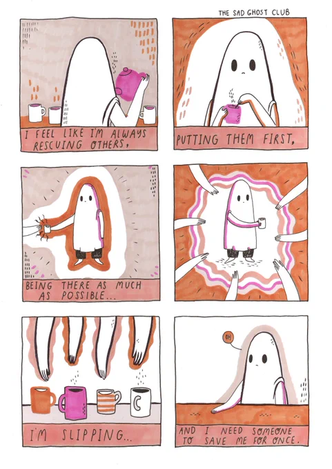 Sending so much love and strength to all the ghosties who feel like they're always picking up the pieces. You deserve love and care too, if no one is giving it, try and be there for yourself ???

https://t.co/mkbwOfdVAN 