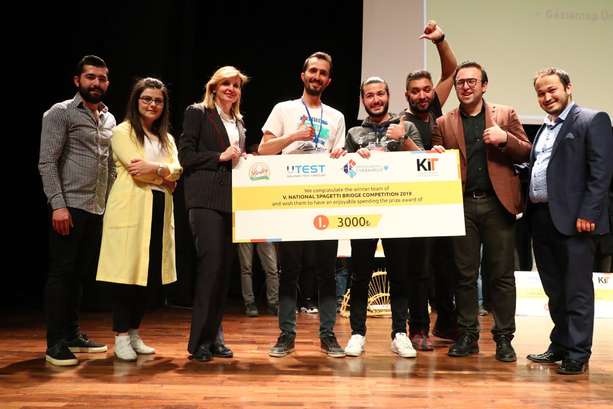 hkunv's tweet photo. Spagetti köprü yarışmasında kazananlar belli oldu 🌉🏅🥇🥈🥉
“Fütüristler” mansiyon özel ödülü alırken “The Engenius” üçüncü, “Mezopotamya Takımı” ikinci, “Perspective” ekibi ise birinci oldu.
@hku_kit @edibesozen #hkunv https://t.co/EmNDuhXXVe