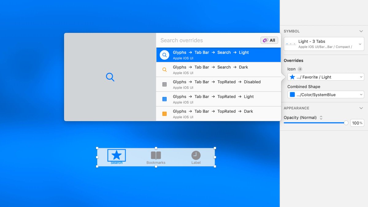 Sketch Runner Introducing Rider With The New Runner Pro You Can Option Click On An Override In The Inspector To Pop Up A Search Panel Applying Styles And