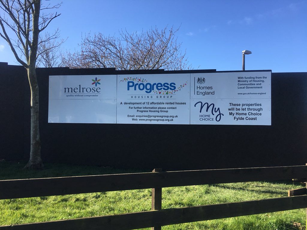 Can you guess where our next <a href="/ProgressHG/">Progress Housing Grp</a> new development is? 12 new affordable family homes on the #fyldecoast with <a href="/MelroseCons/">Melrose Construction</a>  and funded through <a href="/HomesEngland/">Homes England</a> but where? #affordablehousing #northwest