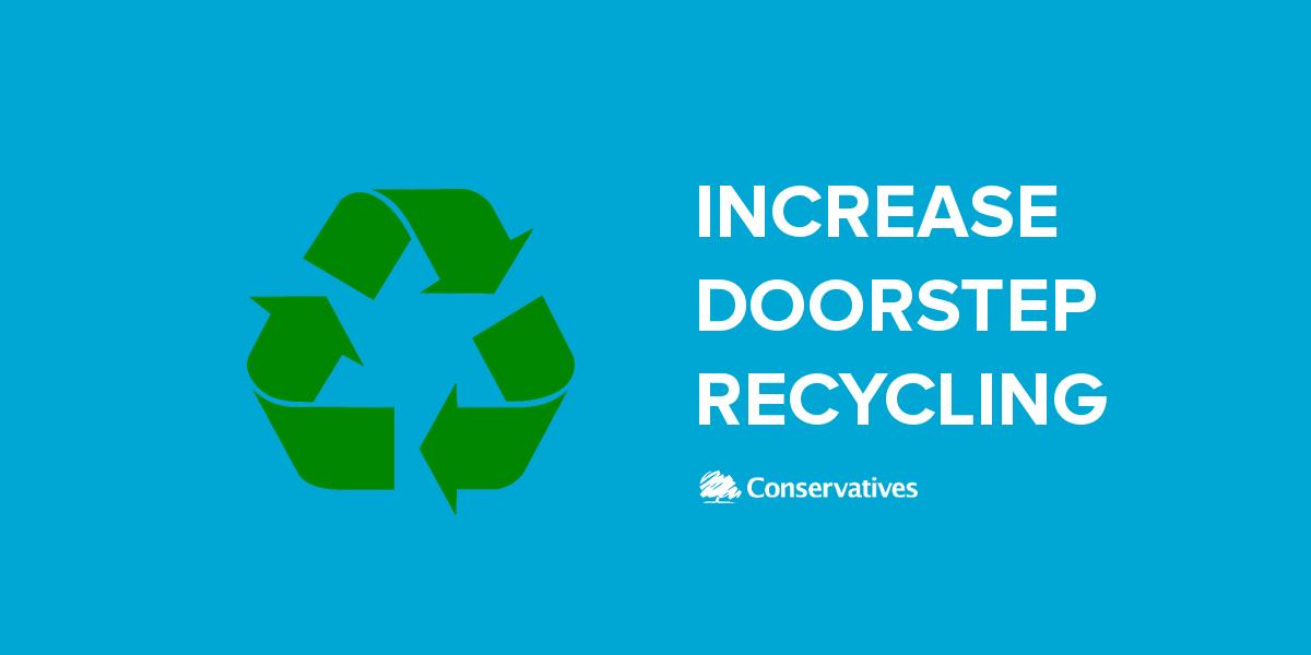 ConservativeSWT's tweet photo. We will support the introduction of RECYCLE MORE adding full doorstep collection of small electrical items, batteries, cartons (inc tetrapaks) pots, tubs and trays increasing our position as one of the top recycling districts in the country.

Vote Conservative on 2nd May. https://t.co/Ub5EW2KboT