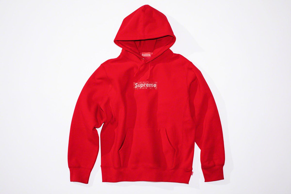 Supreme/Swarovski Box Logo Hooded Sweatshirt
25th Anniversary Hooded Sweatshirt

What color way will you be going for? 🎨