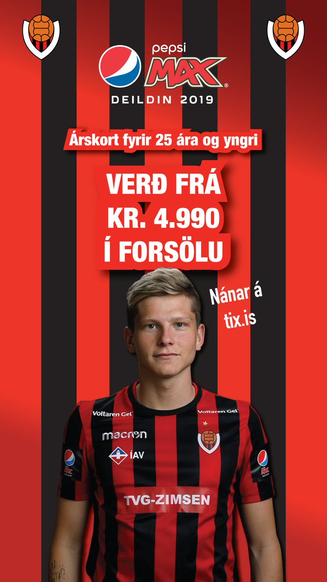 Það styttist í Pepsi Max deildina og við ætlum að setja í gang eitt stykki happdrætti!

RT + Follow og þú ert kominn í pottinn! 

Heppinn þátttakandi fær árskort á heimaleiki Víkings!

🔴⚫️🔴⚫️🔴⚫️