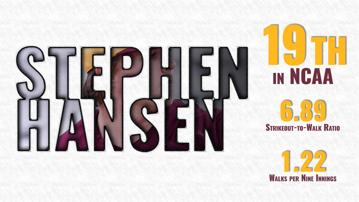 Stephen Hansen = 🎯

#ICBASE #GaelNation #MAACBaseball