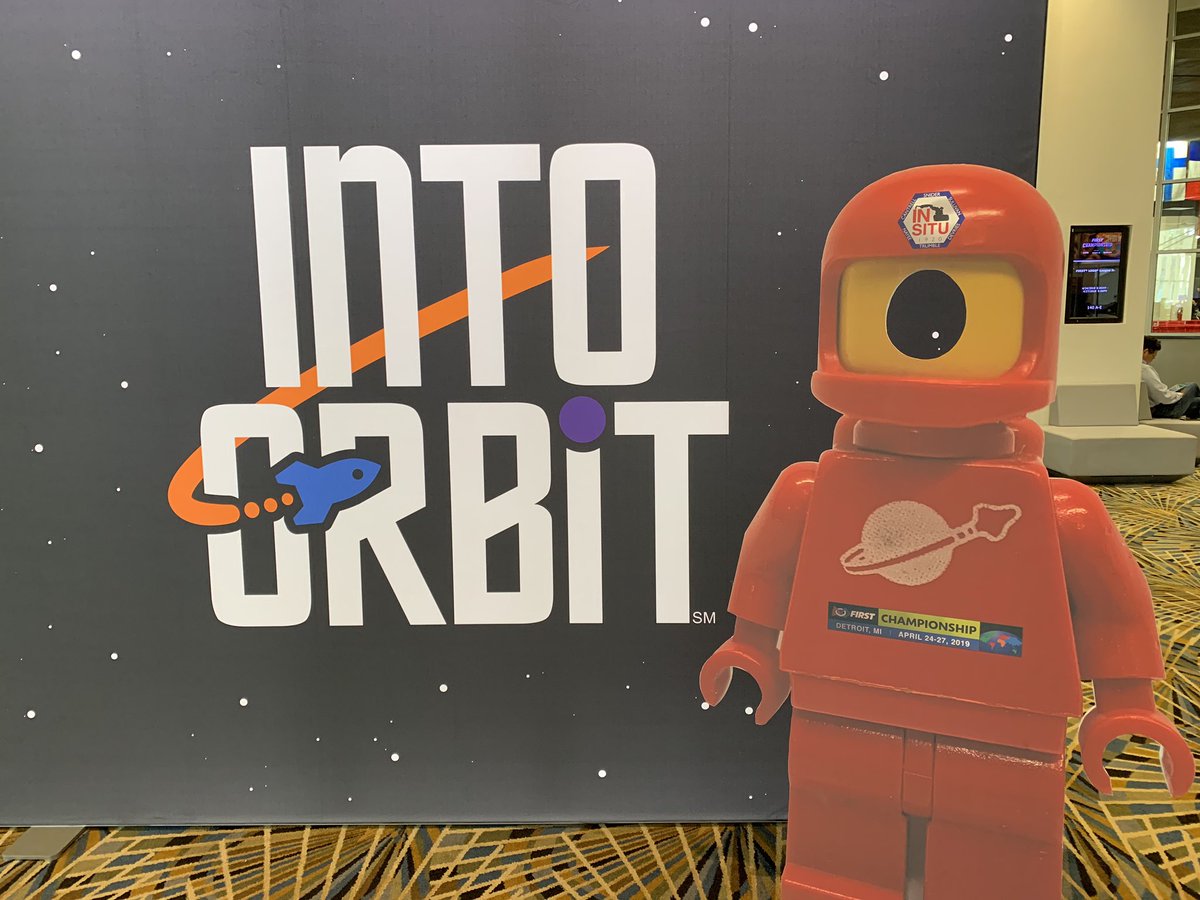 Just 1 hour until the pits open for <a href="/firstlegoleague/">FIRST LEGO League</a> World Festival! Can’t wait to take Benny Into Orbit.