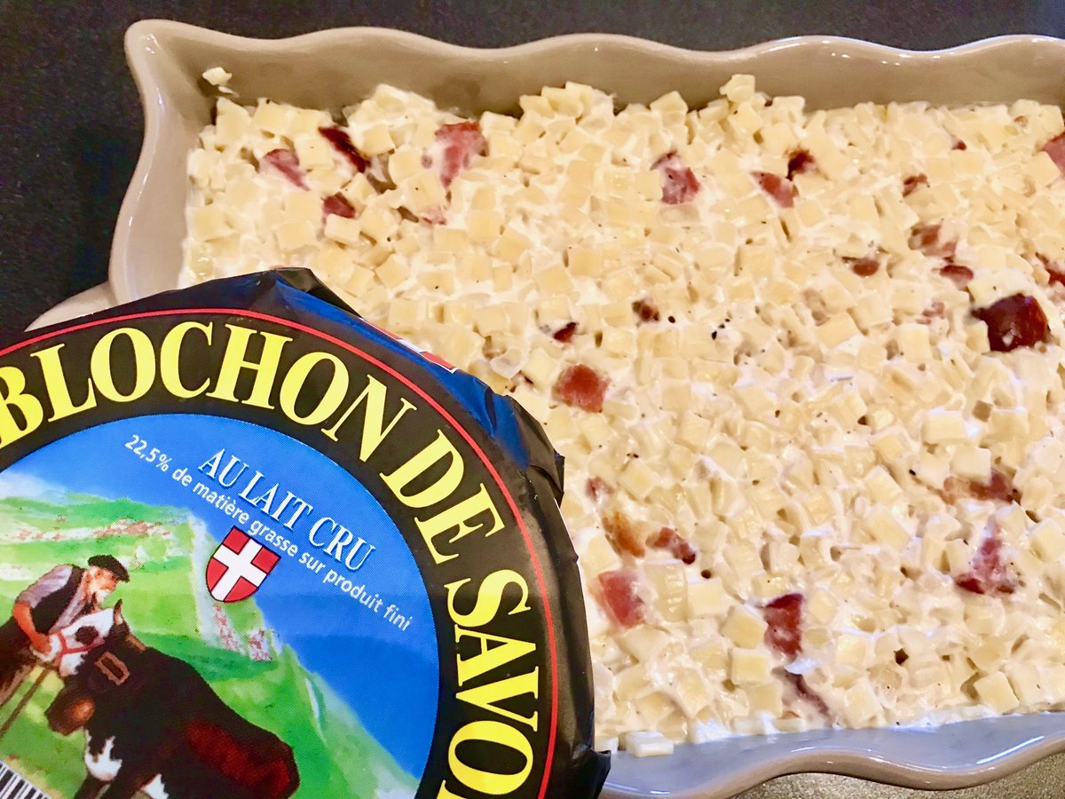 tasteofsavoie's tweet photo. Have you tried making a croziflette? It's like a tartiflette with Reblochon cheese but substituting the potato for crozets pasta from the Savoie. I made one using Diots too. it's delicious, recipe on Taste of Savoie now! #croziflette #crozets #reblochon
https://t.co/vTThlqF2bD https://t.co/qiu5NHHDgc