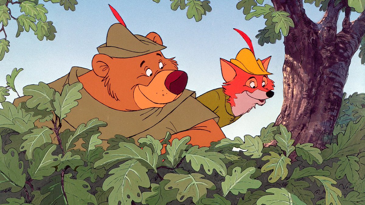 𝐘𝐀𝐌𝐀 もっと評価されるべきディズニー映画 ロビン フッド 1973年米公開 舞台は動物の世界のイングランド そこのシャーウッドの森に隠れ住む義賊ロビン フッドの英雄物語