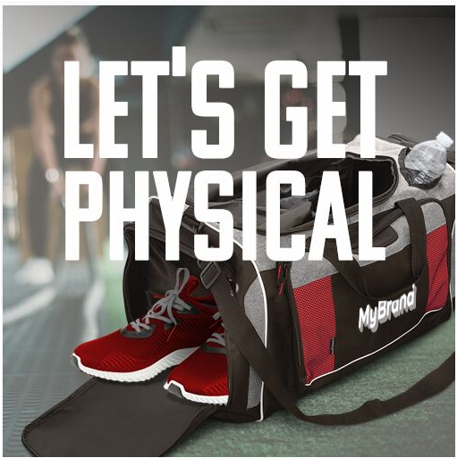 Create a custom bag with your logo ...🏋️‍♀️👍