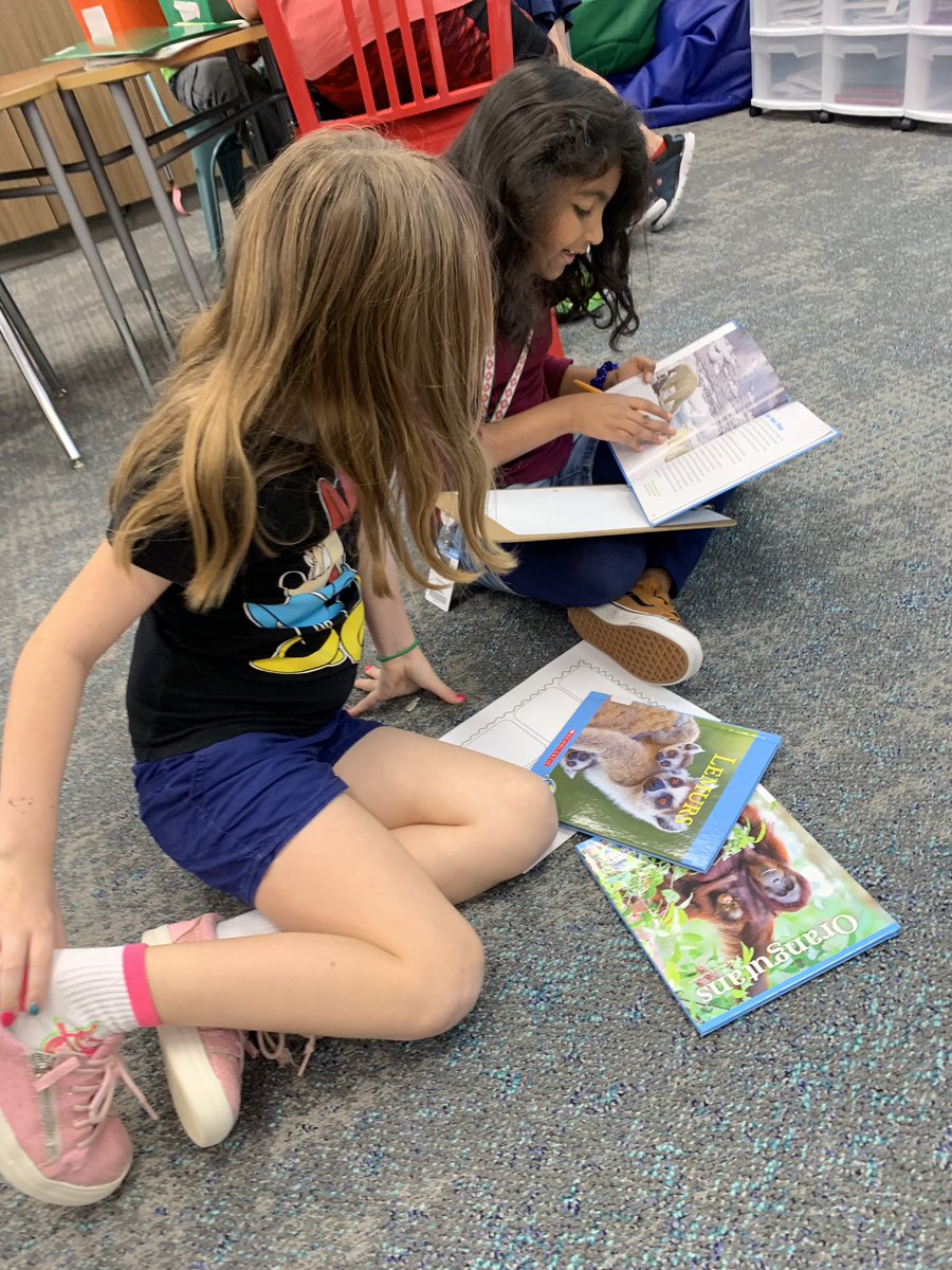 We are officially starting our Research Club work today!  It’s time to practice working with our friends and learning about animals all at the same time!  Excited!! #lifelessons