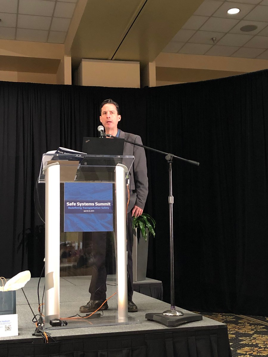 NSCsafety's tweet photo. #SafeSystemsSummit with Peter Norton discussing lessons learned from past transportation planning to ensure #safety and #mobility today. https://t.co/95OM3w2mAg