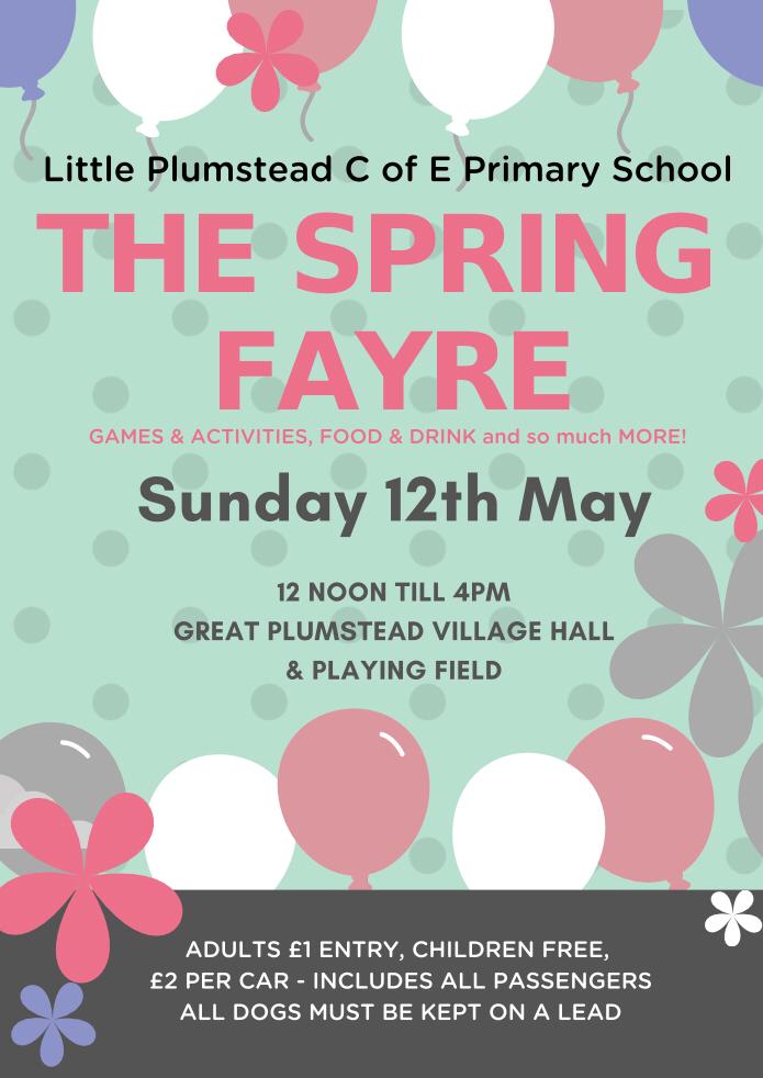 @PrimaryTimesNor Please re-tweet our Friends Fundraiser for @LittlePlumstead @LittlePlumReads Spring Fayre on 12th May ☀️ @BroadsNP @EDP24 @WhatsOnNorwich @radionorwich @nthnorfolknews @futureradio @BBCNorfolk @Tennis_Edge @Tamarindblofiel @KellingHeath @homeandglory @BroadsNet @HeartAngliaNews