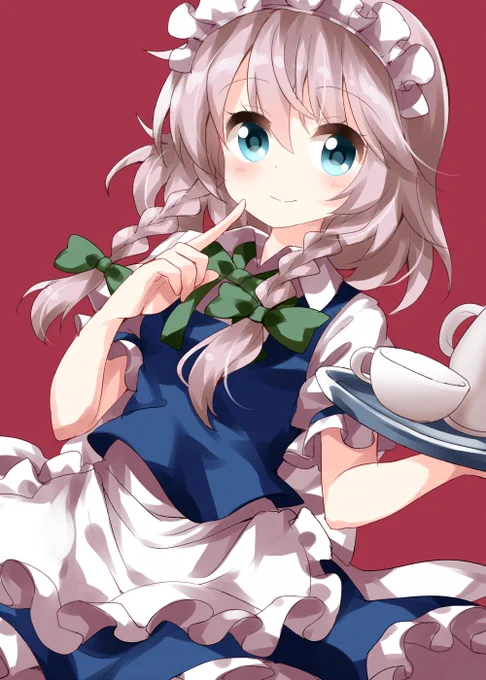 #深夜の真剣お絵描き60分一本勝負 十六夜咲夜 