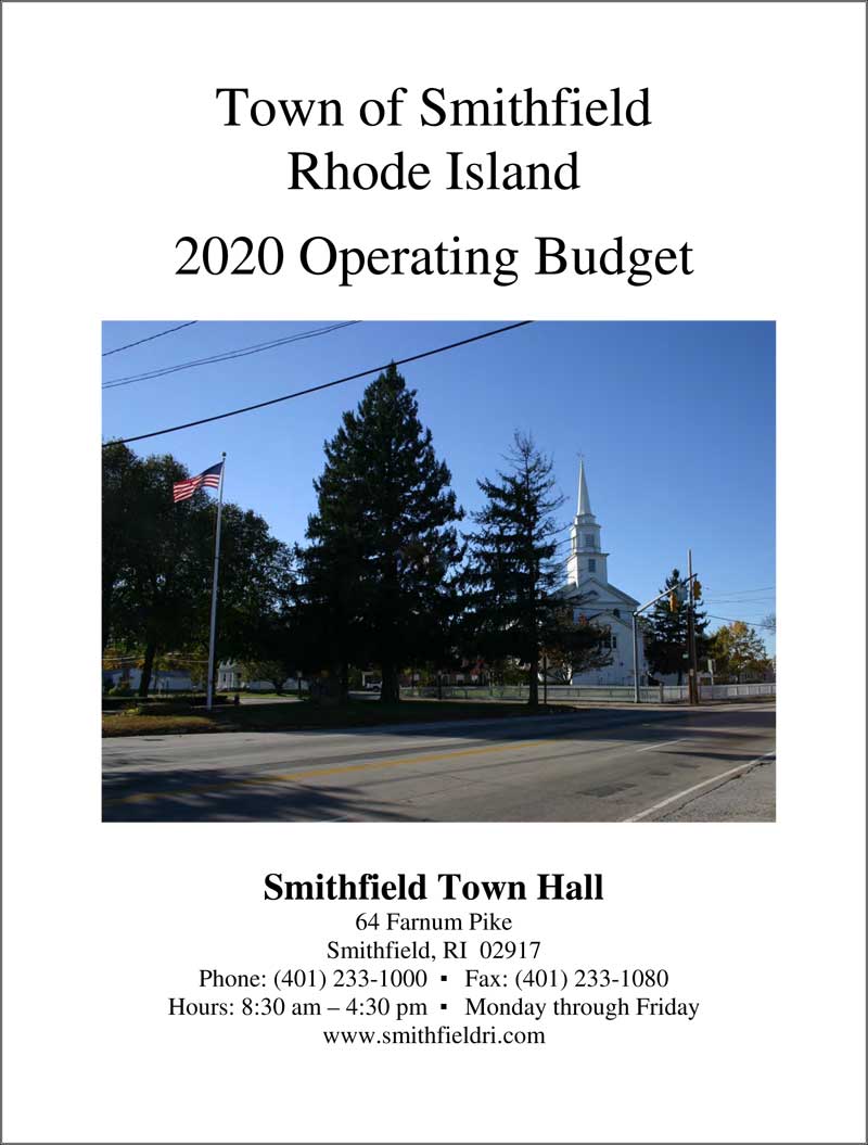Save the Date! See the Budget Book!

Public Budget Hearing on Tuesday, May 14, 2019 at Smithfield High School auditorium, 7:00 pm.

You can download or view the Fiscal Year 2020 Town of Smithfield Budget Book (.pdf) at ow.ly/uDhY50rrdya