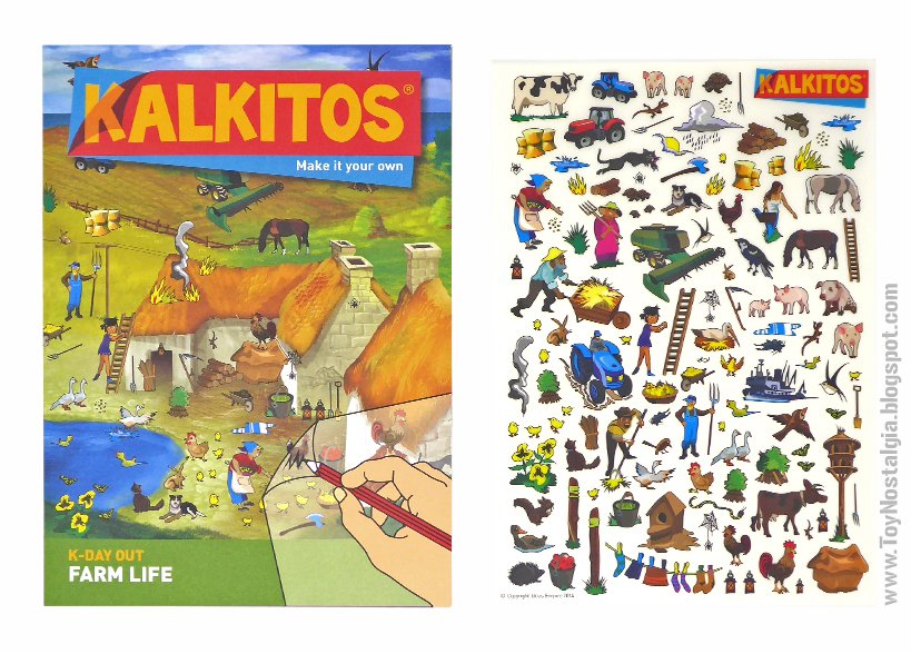 Toynostalgia's tweet image. Cuando decidí escribir un post sobre KALKITOS, aquellos con los que tanto nos habíamos divertido en los '80, descubrí que la marca aún estaba...--&amp;gt;&amp;gt; bit.ly/2IAORo3         
#KALKITOS #nostalgia #retro #decalcomanie #actiontransfers #prestomagix