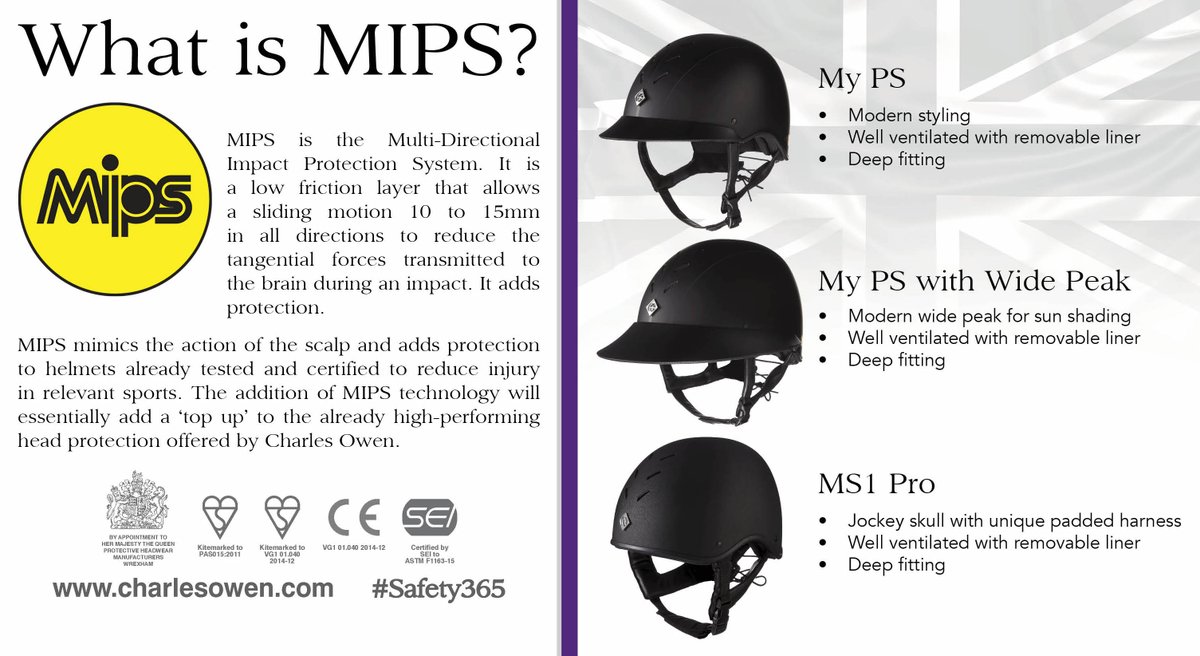 We will be at the Land Rover Kentucky Three-Day Event with the next generation of equestrian helmets. Try on a My PS, My PS With Wide Peak or MS1 Pro on our stand! #safety365