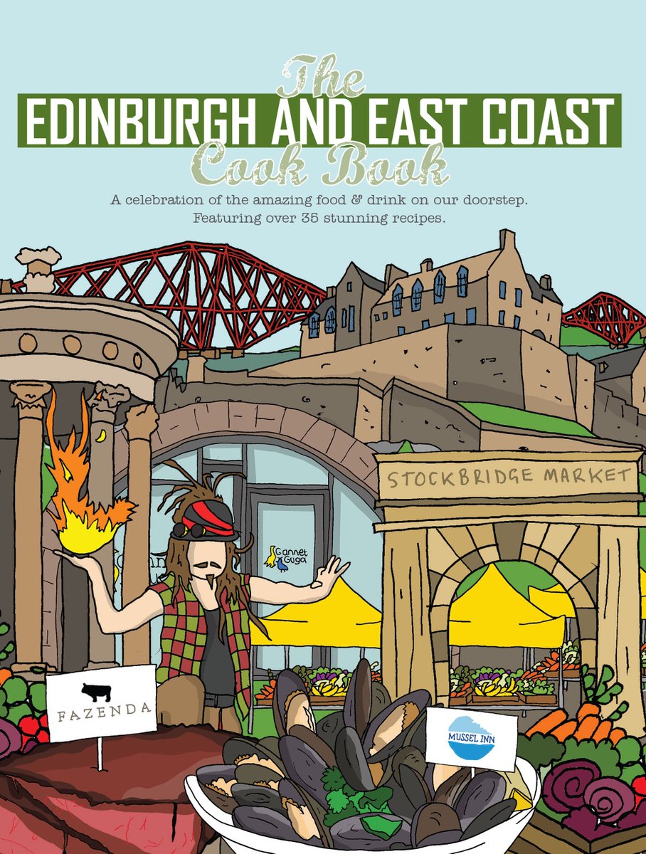 The Edinburgh and East Coast Cook Book launches - The latest addition to our ‘Get Stuck In’ series shines a light on the exciting culinary landscape of Edinburgh and the east coast of Scotland. bit.ly/2IOrqHg