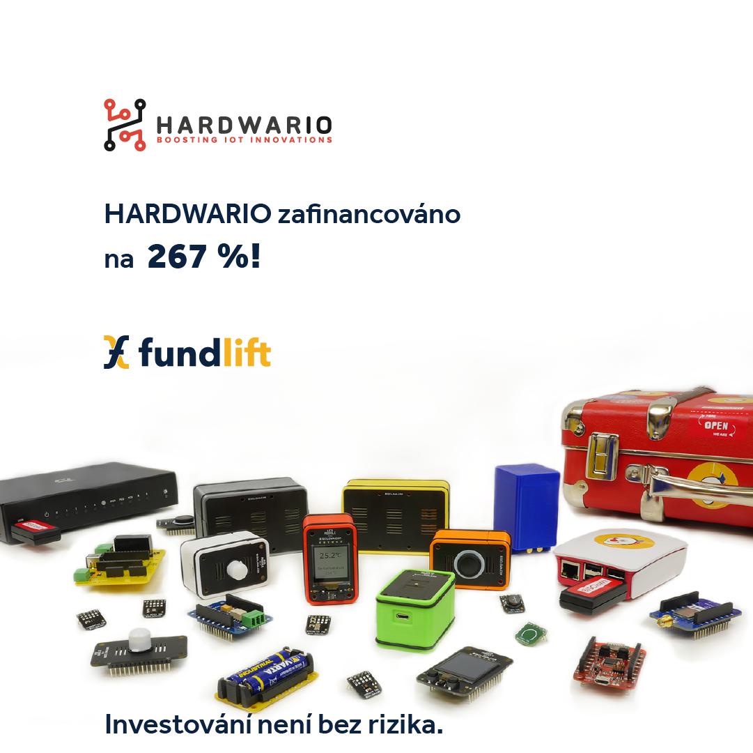 HARDWARIO zafinancováno na 267 %!

Původní 3 000 000 Kč dokázali naši investoři složit za dva dny, pro jejich neutuchající zájem jsme kampaň dvakrát navyšovali. Investice nyní odpovídá 8 000 000 Kč. Další projekty najdete na fundlift.cz

Investování není bez rizika.
