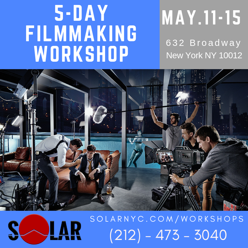 SolarWorkshops's tweet photo. Great films need great crews.
Improve your skills and make connections!
Join our 5-Day Hands-on Filmmaking Workshop May 11-15!
Start your journey here! https://t.co/XxEUYLrGlL
#filmmakingworkshop #filmmakingclass #directing #lighting #cinematography #filmclass #filmschool https://t.co/Gr4OBQ3keW