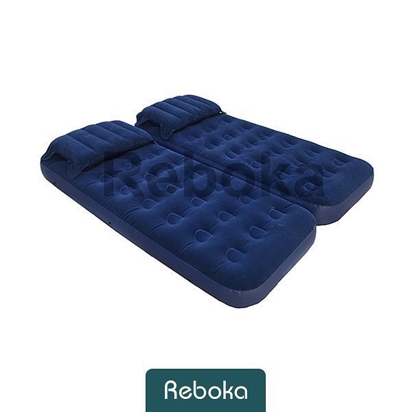 rebokaco's tweet photo. تشک بادی کمپینگ یک نفره دو قلو High Crown
ابعاد: 180 × 76 × 22 سانتی متر
تحمل وزن: 136 کیلوگرم
جنس بدنه از PVC وینیل با روکش جیر
رویه مشبک و ضد تعریق
دارای دو تشک با قابلیت اتصال به هم
دارای دو عدد بالش هم عرض تشک
قابلیت استفاده به عنوان تخت خواب
دارای س… https://t.co/6WyQpnCLxH https://t.co/9wFBwpxj0R