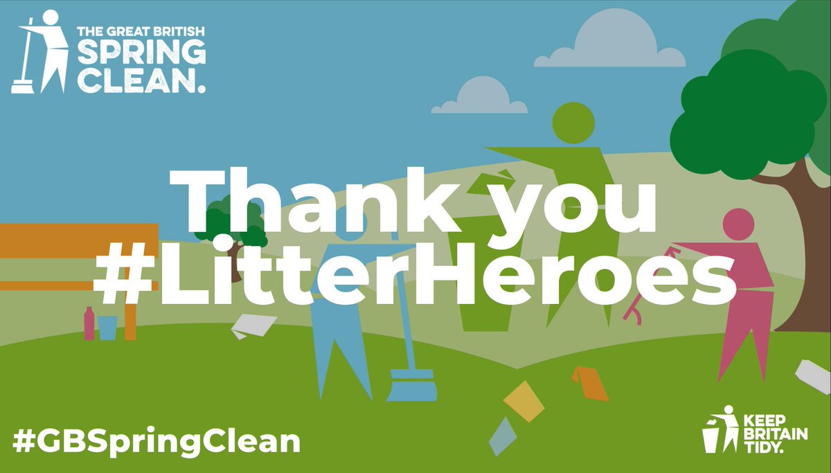 Yesterday was the last #GBSpringClean for this year! THANK YOU to all the amazing #litterheores within Solihull that took part 😀💚👍

We have calculated that around 681 people took part in local litter picks and picked up 1001 bags approx.! WOW 🌎😎 #Lovesolihull #community