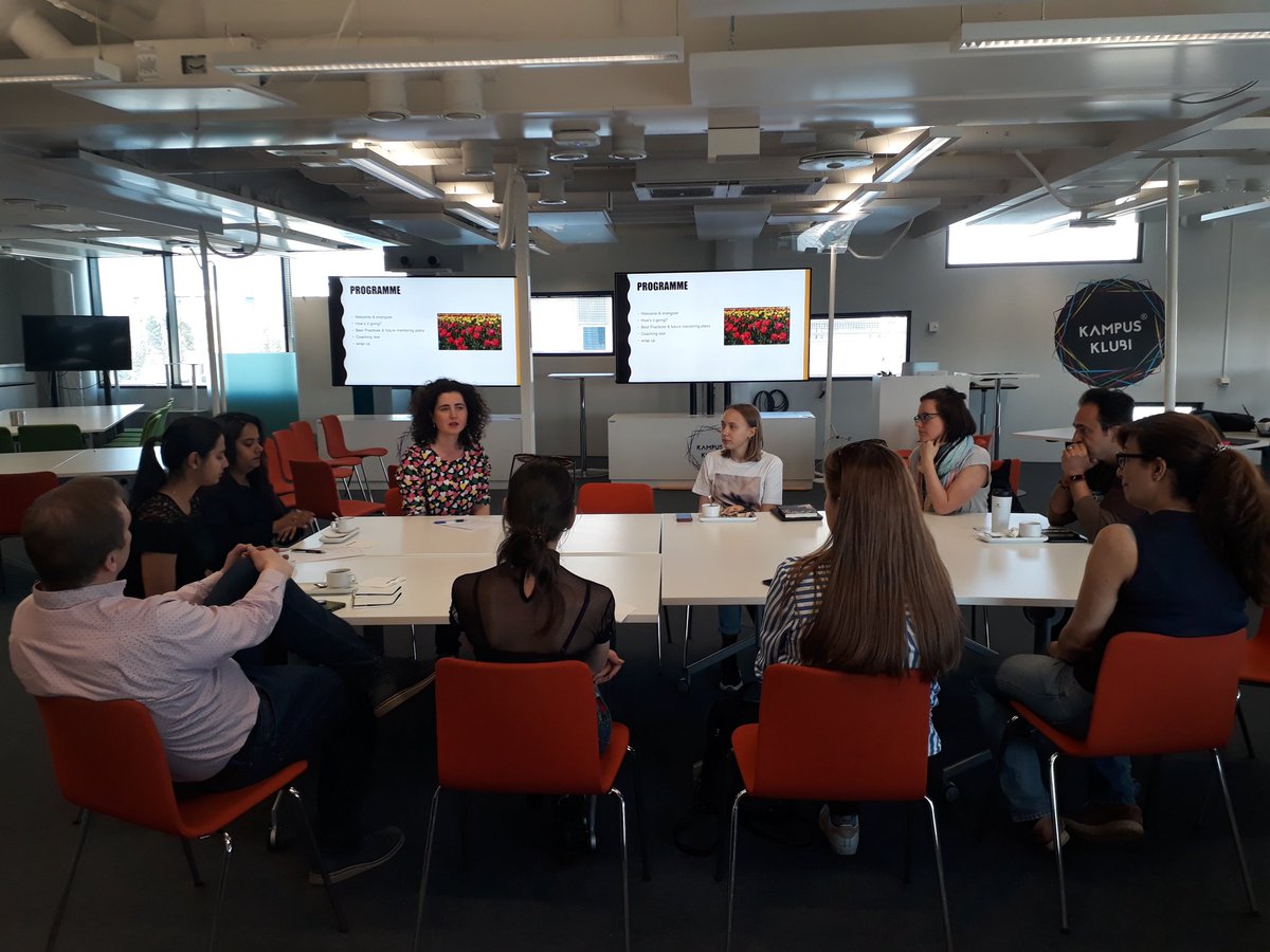 HiddenGemsFi's tweet photo. Hidden Gems mentoring mid-meeting ongoing! Interesting experiences! #TalentBoost #ESR @TampereUni @TalentTampere https://t.co/W6IIMeJx2Z