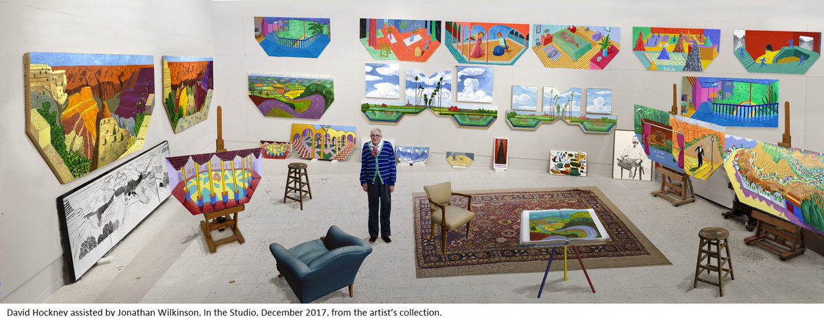 david hockney van gogh museum