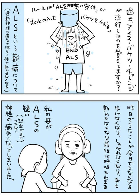 6月21日は世界ALSの日。「ごろん」をやってみたときの話。親の病気について今後少しずつブログに描いていくのでよろしくお願いいたします!??#Wケア #神経難病 #難病 #ALS #後縦靱帯骨化症 