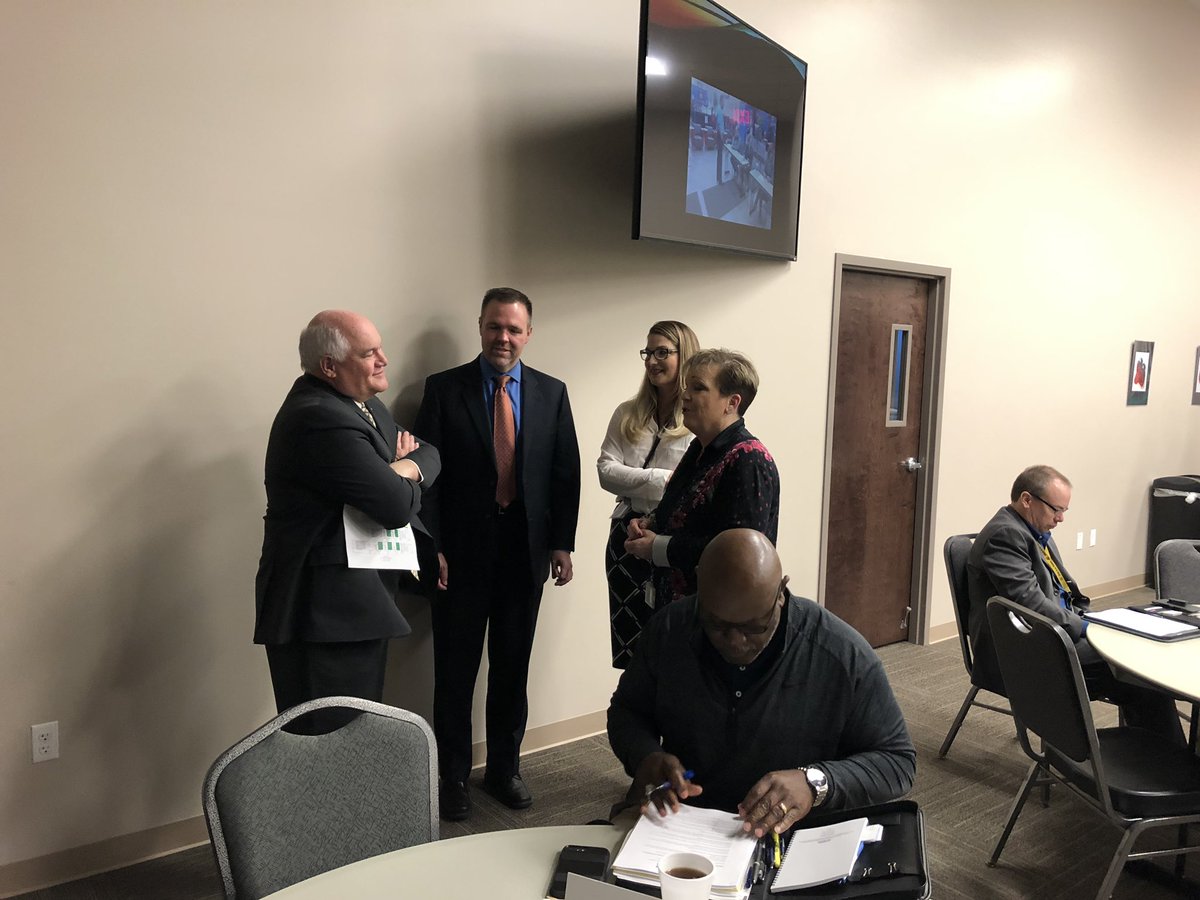 So pleased to have <a href="/RepRonEstes/">Rep. Ron Estes</a> join us for the <a href="/workforcecenter/">Workforce Centers</a> Board Meeting!! <a href="/WorkforceInvest/">National Association of Workforce Boards (NAWB)</a> <a href="/Gschlickau/">Gabe Schlickau</a> <a href="/ChamberWichita/">Wichita Regional Chamber of Commerce</a> <a href="/ICTBizJournal/">Wichita Business Journal</a> <a href="/andrewwwiens/">Andrew Wiens</a> <a href="/jefflongwellict/">Mayor Jeff Longwell</a> <a href="/JerryMoran/">Senator Jerry Moran</a> <a href="/PeterACallstrom/">Peter Callstrom</a> @PerkeyKevin <a href="/kjsmith59/">Kathy Smith Jewett</a> @Jenhug981