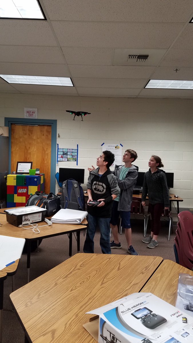 #ApolloNextGiantLeap
#Apollo50
#GarrisonCodebreakers
The team practicing drone flying to prepare for the ANGLeS challenge. 
nwessp.org/apollo50/