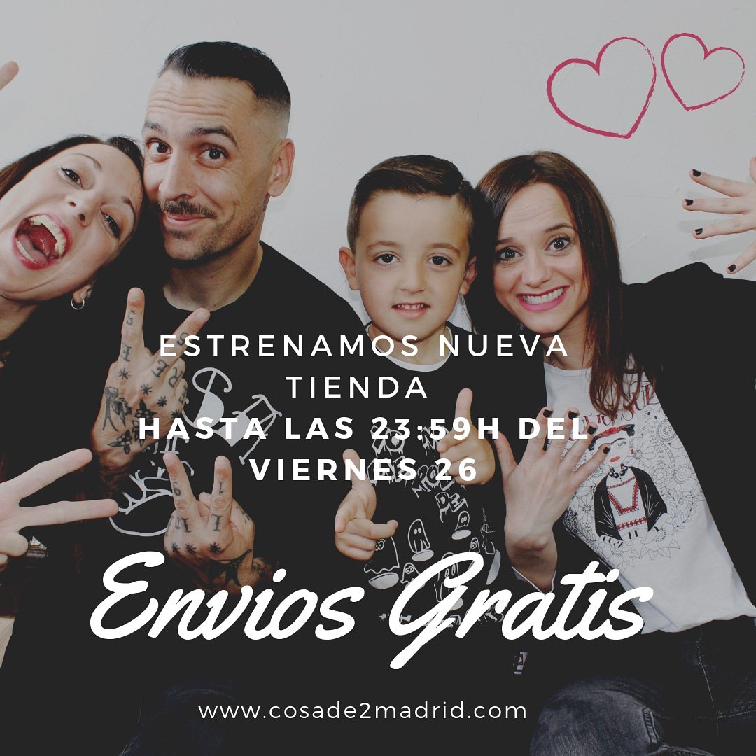 Siiiii..!!! Ya estamos de estreno 🎉 cosade2madrid.com visítanos, deja tus comentarios, suscribete para estar informad@ de todos, porque llegamos cargados de novedades y con mucho que contar ❤️💪🏻
.
.
#marcaderopaespañola #onlineshopping #ropamolona #diseñosunicos #cosade2