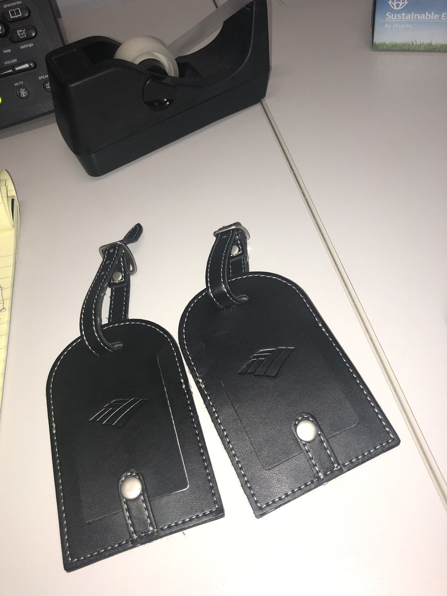 JennieJacks1's tweet photo. Pardon me while I dust off my fancy milestone anniversary luggage tags for my first trip to Europe. #WorkhardPlayhard https://t.co/i9YHE708CZ